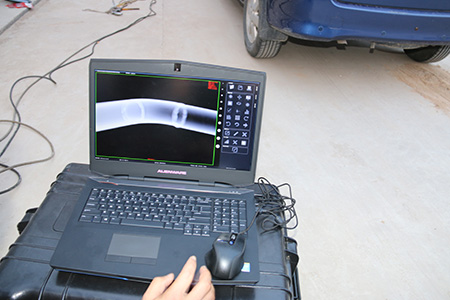 Industrial radiography equipment